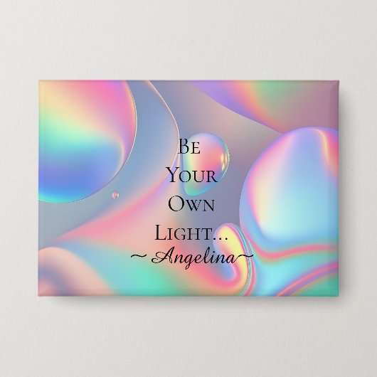 Badge Esthétique holographique (Recto)