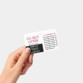 Badge Étiquette d'alerte aux allergies alimentaires mult (Manuel / portable)