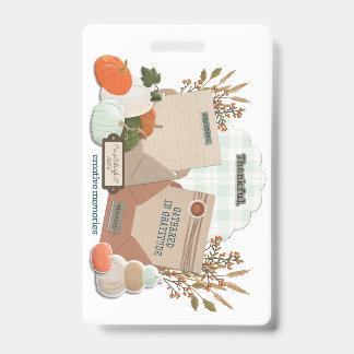 Badge Étiquette de bagage Croptoberfest 2026 - ADRESSE P