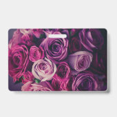 Badge Étiquette de nom d'entreprise personnalisée (Arrière)