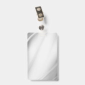 Badge Étiquette du personnel de l'insigne de nom de l'em (Arrière avec clip)