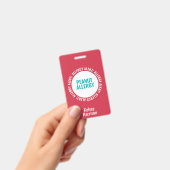 Badge Étiquette faite sur commande de sac de garde (À main)