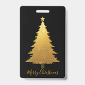Badge Étiquette-Joyeux Noël (Arrière)