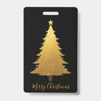 Badge Étiquette-Joyeux Noël