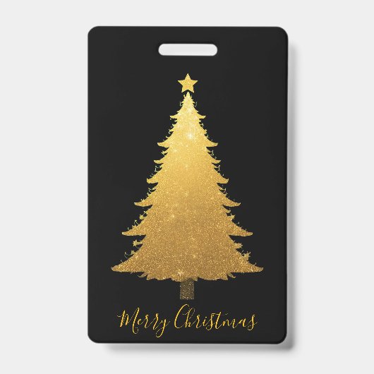 Badge Étiquette-Joyeux Noël (Avant)