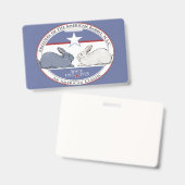 Badge Étiquettes de cage BARNSC (Avant & arrière)