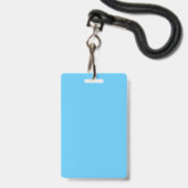 BADGE ÉTIQUETTES DE NOM DE CORDON DE REVER PERSONNALISÉE (Arrière avec lanière)