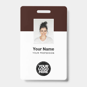 Badge Étiquettes nominatives personnalisées pour employé