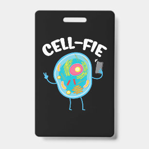 Badge Étudiant en biologie de la science de la ficelle