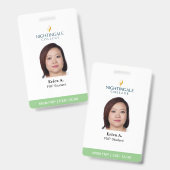 Badge Étudiant FNP (Avant & arrière)