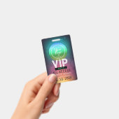 Badge Événement d'accès VIP exclusif (Manuel / portable)