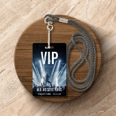 Badge Événement de concert de carte d'accès VIP All