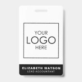 Badge Événement ID Étiquette de nom de cordon personnali (Avant)