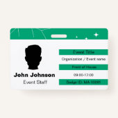 Badge Event Staff (Devant)