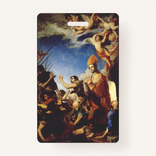 Badge Évêque de Saint Januarius de Bénévent (Devant)