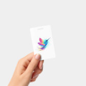 Badge Exotic Rainbow Hummingbird (Manuel / portable)