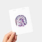 Badge Expérience de licorne avec coupure commerciale d'é (Manuel / portable)
