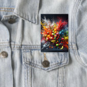 Badge Explosion de fruits (Insitu)
