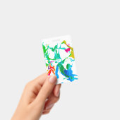 Badge Explosion des couleurs (Manuel / portable)