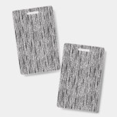 Badge Fabric Floral Pattern Interior Design Wallpaper (Recto et verso)