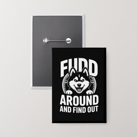 Badge Faire le con et découvrir (Recto/Verso)