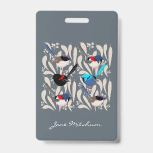 Badge Fairy Wrens