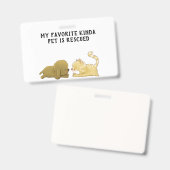 Badge familiers Secourus (Avant & arrière)