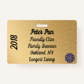 Badge Family Reunion (Devant)