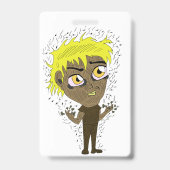 Badge Farty Fingers Chibi (Arrière)