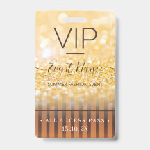 Fashion Event VIP All Access Pass