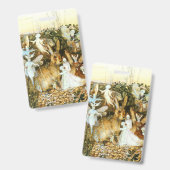 Badge Fées et Lapin (Avant & arrière)