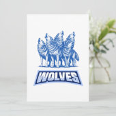 badge feestdagenkaart (Staand voorkant)