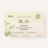 Badge Feng Shui (Devant)