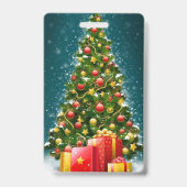 Badge Festive Design Vente : Célébrer Noël (Back)