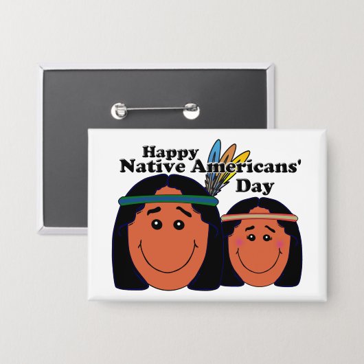 Badge Fête des Amérindiens (Recto/Verso)