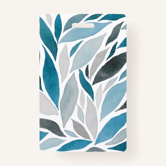 Badge feuille d'arbre (Dos)