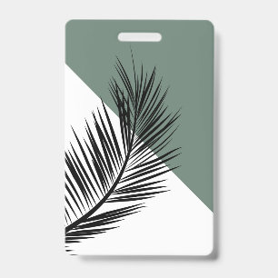 Badge Feuille de palme