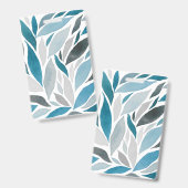 Badge feuilles d'arbre (Avant & arrière)