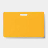 Badge Feuilles et fleurs tropicales abstraites (Arrière)