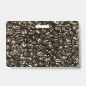 Badge Fèves de café (Arrière)