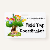 Badge Field Trip Coordinator (Devant)