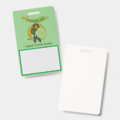 BADGE FILLE DU NIL (Avant & arrière)