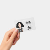 Badge Fille gothique (Manuel / portable)