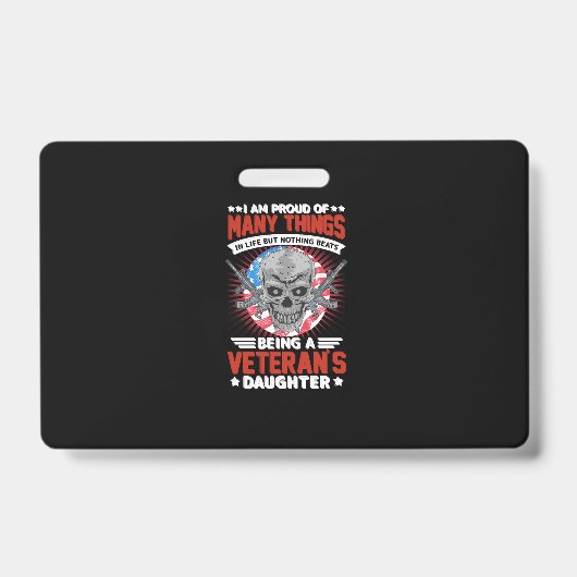 Badge fille vétéran (Avant)