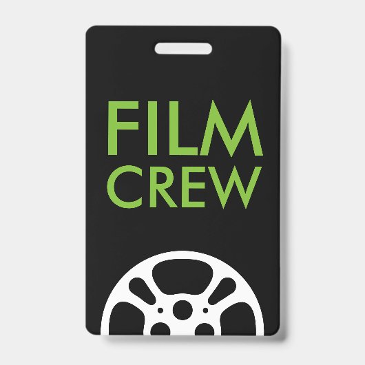 Badge Film Reel Crew and Staff Lanyard (Front)