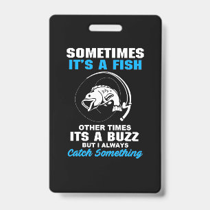 Badge Fisher Parfois C'Est Un Poisson