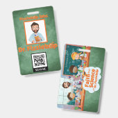 Badge Fizzlebop Labs (Avant & arrière)