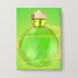 Badge Flacon de potion magique lumineux