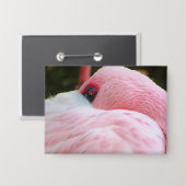 Badge Flamant rose (Recto/Verso)