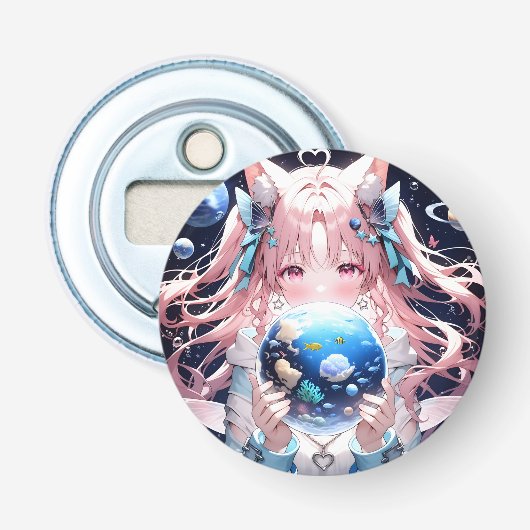 badge Flesopener Button Flesopener (Voorkant)